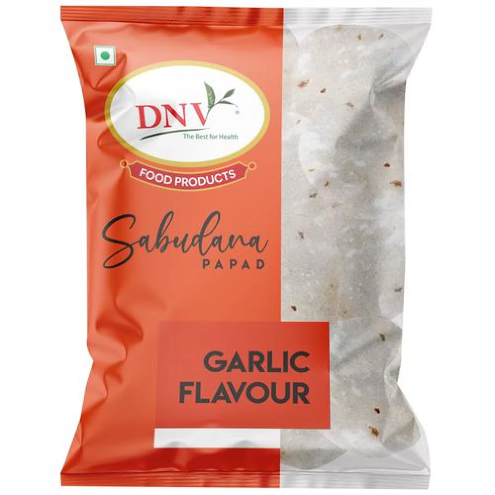 Dnv Garlic Sabudana Papad, 70 g POUCH-1.webp